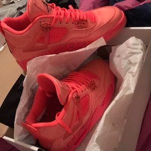 Pink Jordan Retro 4’s!